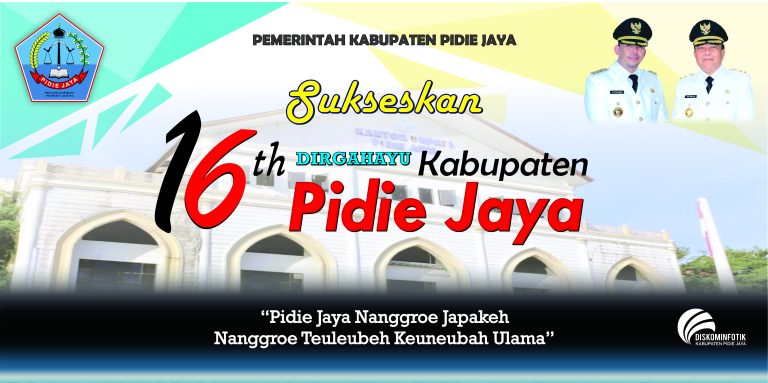 Peringatan Hari Jadi Kabupaten Pidie Jaya KE-16 Tahun 2023